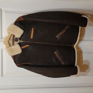 Mens Genuine Shearling B-6 jacket CUSTOM